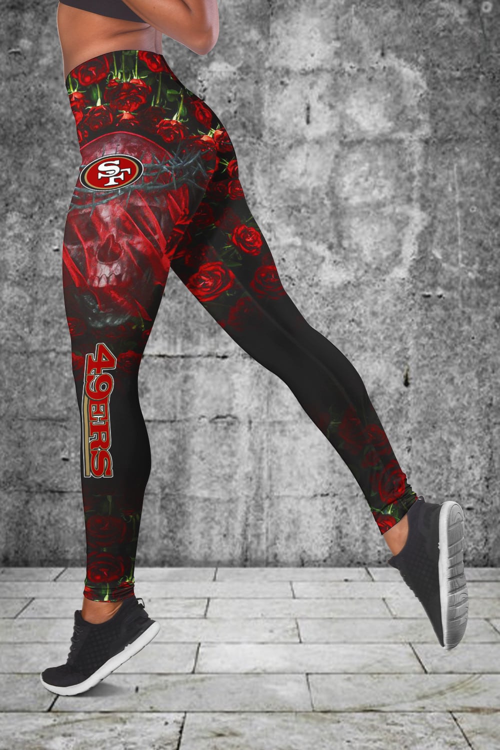San Francisco 49ers Leggings And Tanktop BG94