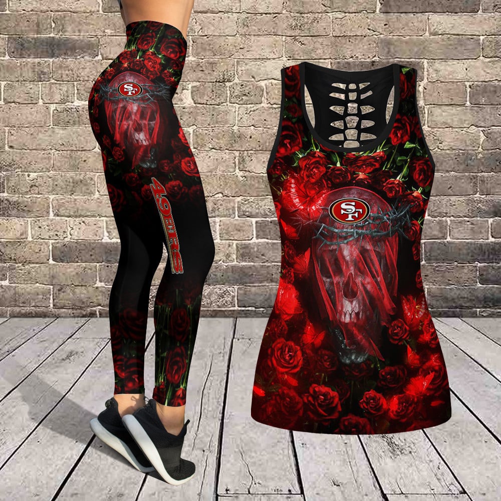 San Francisco 49ers Leggings And Tanktop BG94
