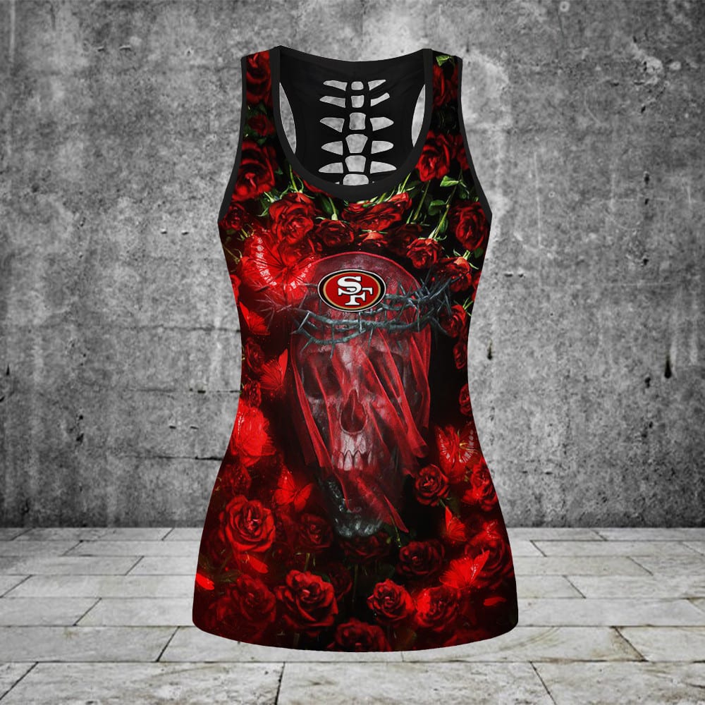 San Francisco 49ers Leggings And Tanktop BG94