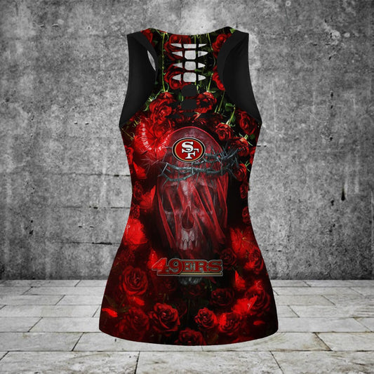 San Francisco 49ers Leggings And Tanktop BG94