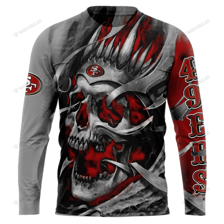 San Francisco 49ers Limited Edition All Over Print Hoodie Sweatshirt Zip Hoodie T shirt Unisex 858