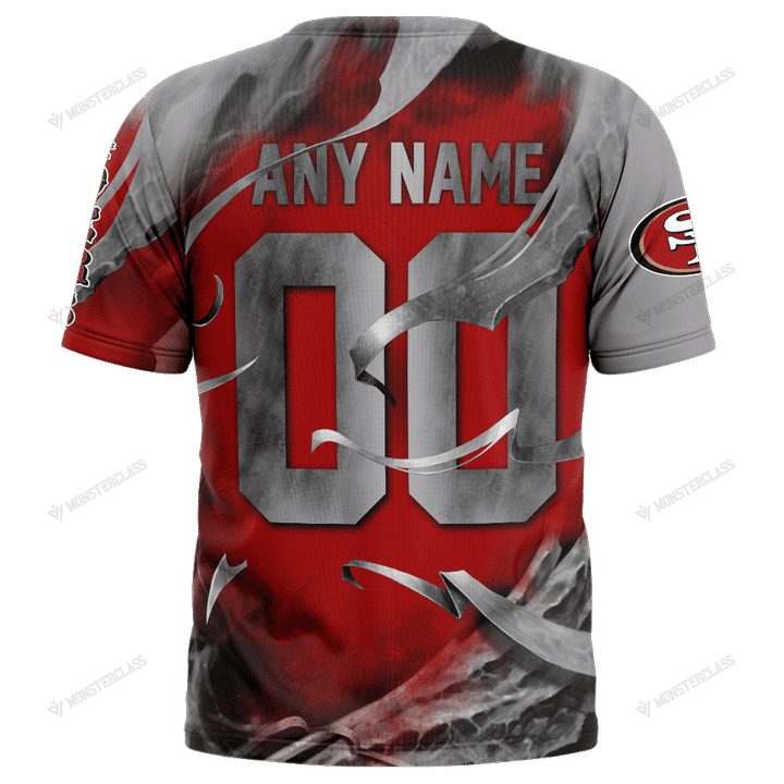 San Francisco 49ers Limited Edition All Over Print Hoodie Sweatshirt Zip Hoodie T shirt Unisex 858