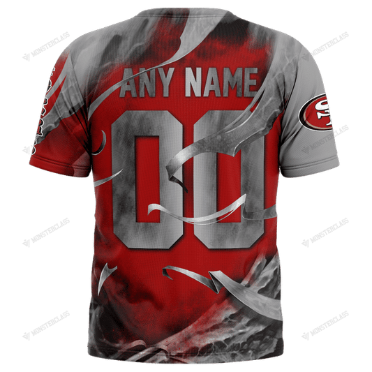 San Francisco 49ers Limited Edition All Over Print Hoodie Sweatshirt Zip Hoodie T shirt Unisex 858