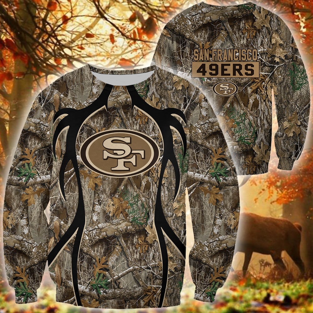 San Francisco 49ers Limited Edition All Over Print Hoodie Sweatshirt Zip Hoodie T shirt Unisex 908