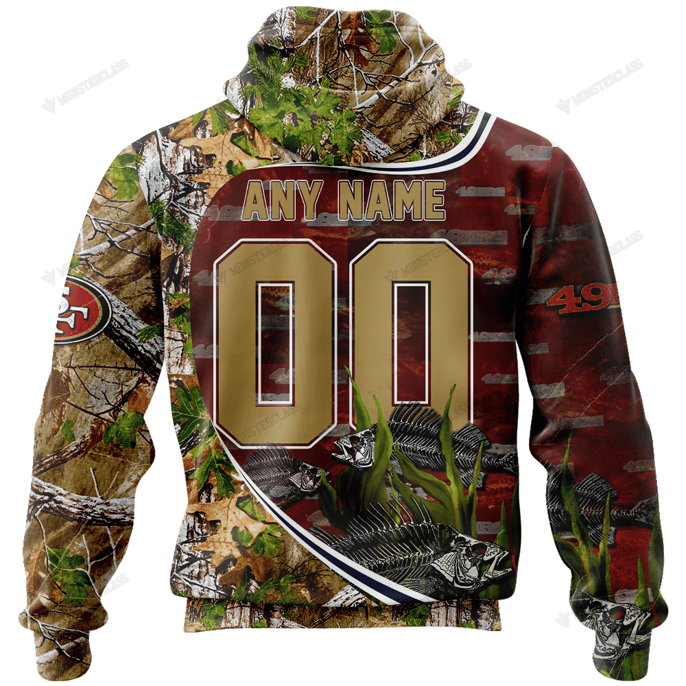 San Francisco 49ers Limited Edition All Over Print Hoodie Sweatshirt Zip Hoodie T shirt Unisex 932