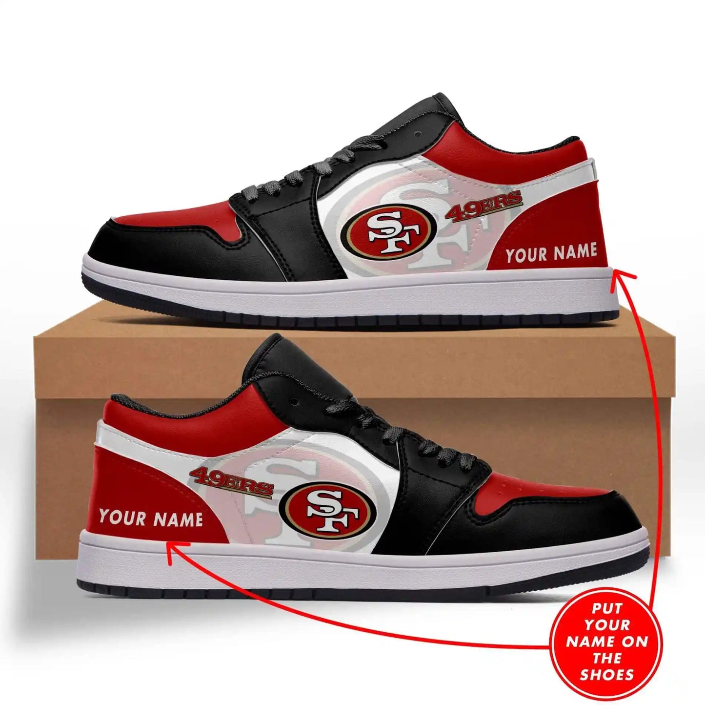 San Francisco 49ers LJ Sneakers 007