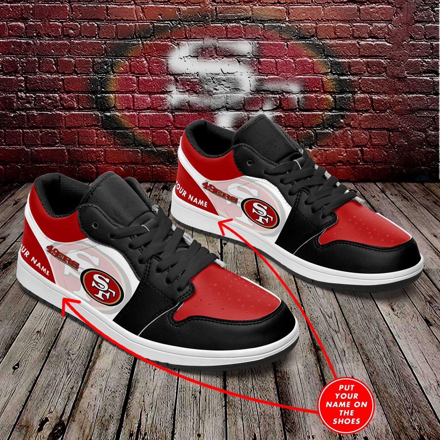 San Francisco 49ers LJ Sneakers 007