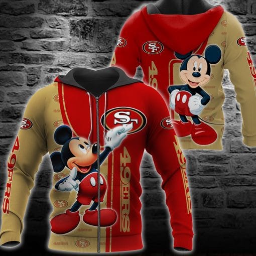 San Francisco 49ers Mickey All Over Printed 111