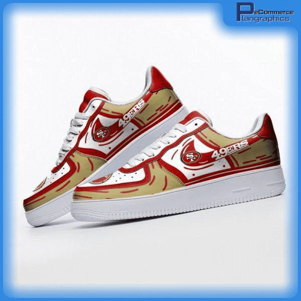 San Francisco 49Ers NFL Air Force 1 Sneaker