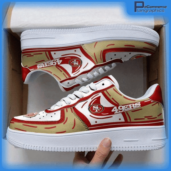 San Francisco 49Ers NFL Air Force 1 Sneaker