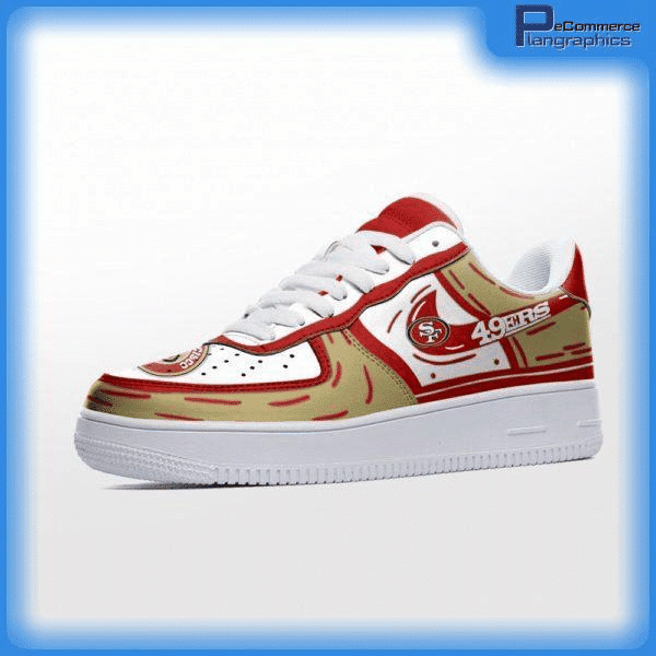 San Francisco 49Ers NFL Air Force 1 Sneaker