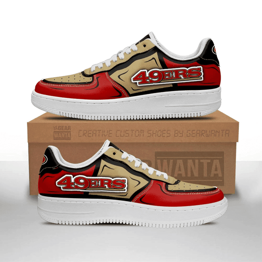San Francisco 49Ers NFL Air Force 1 Sneaker Trending