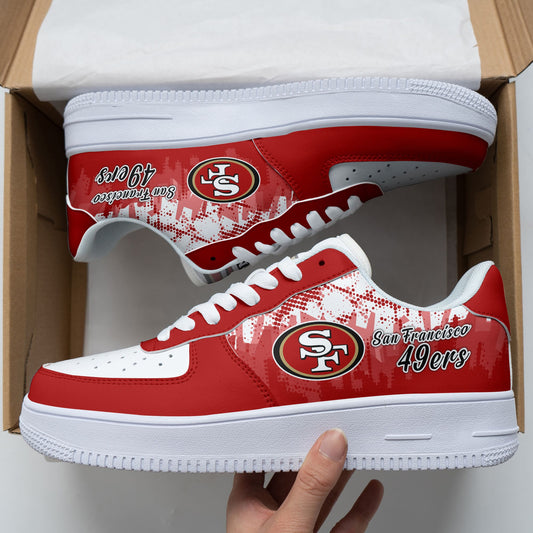 San Francisco 49ers Personalized AF1 Shoes BG161
