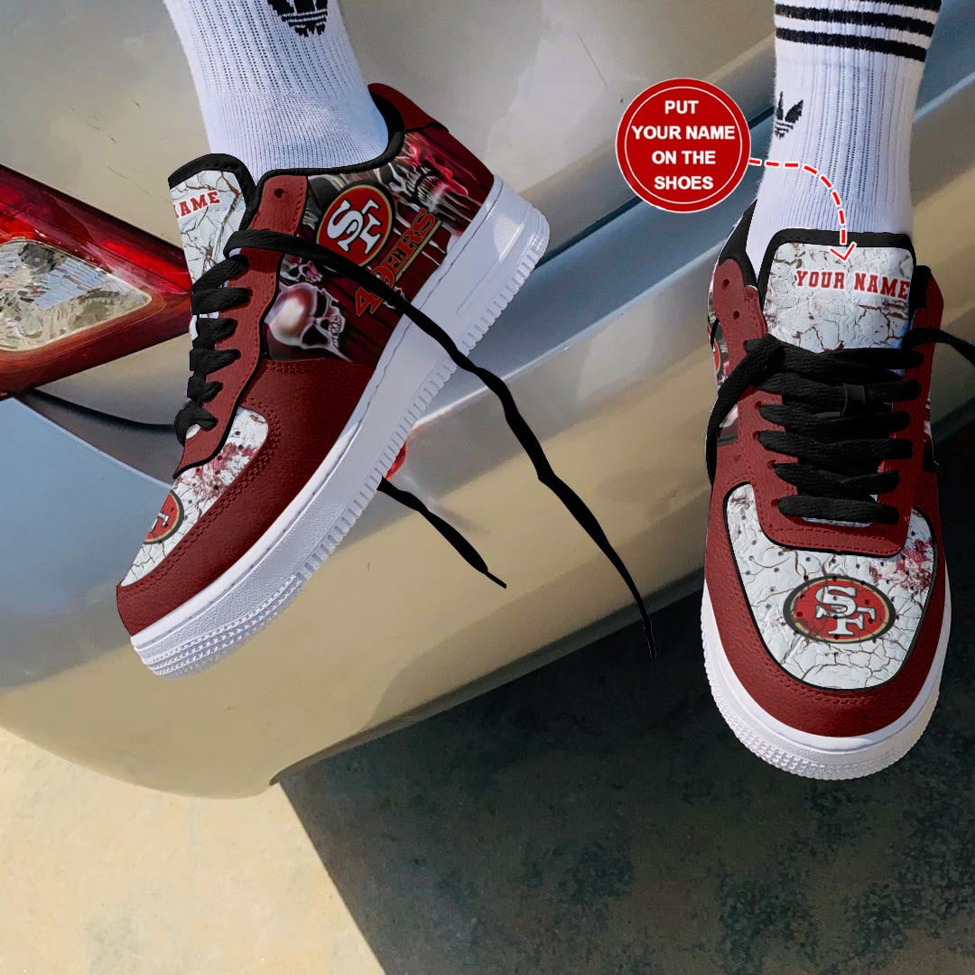 San Francisco 49ers Personalized AF1 Shoes BG192