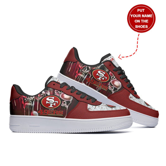 San Francisco 49ers Personalized AF1 Shoes BG192