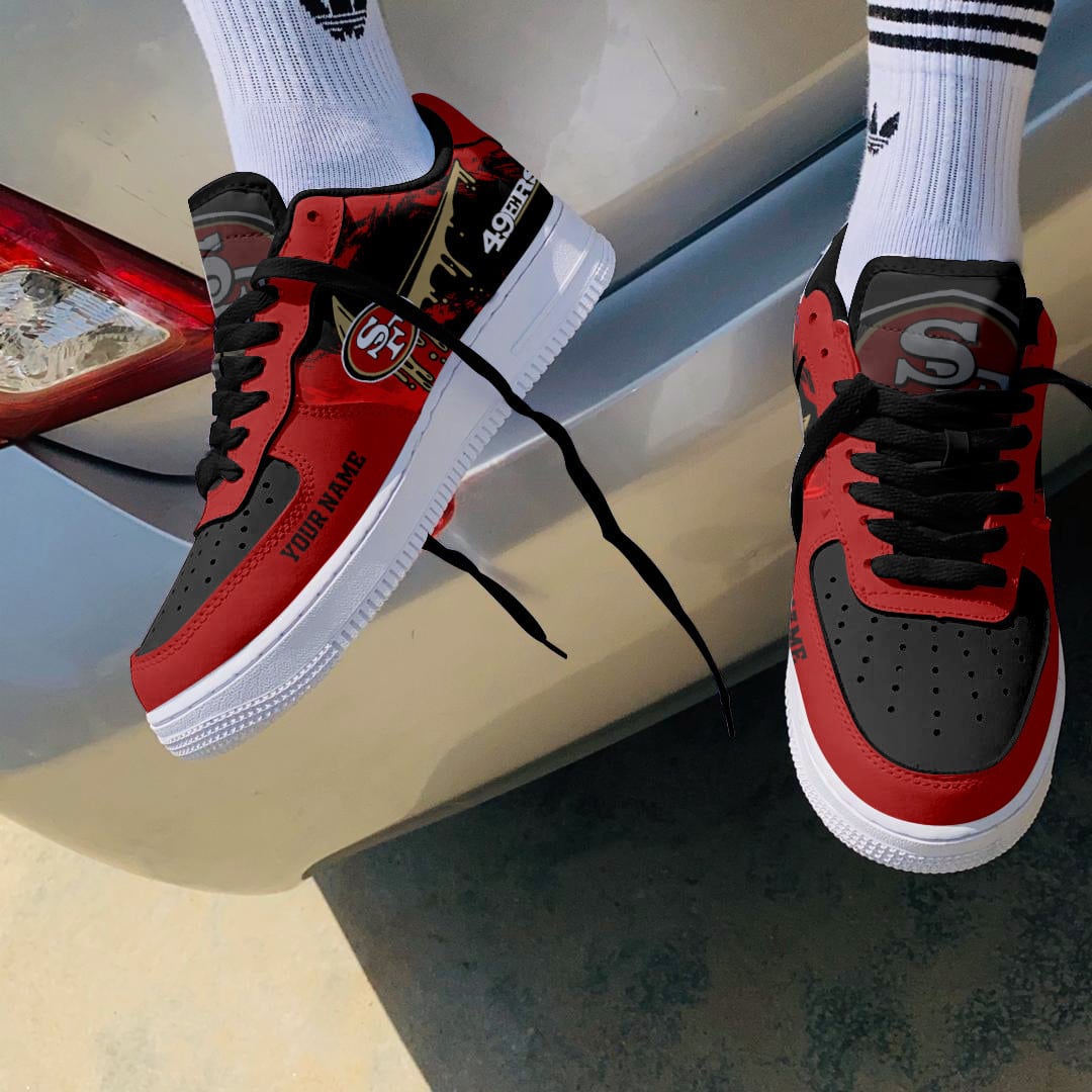 San Francisco 49ers Personalized AF1 Shoes BG231