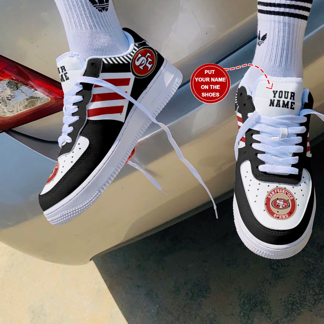 San Francisco 49ers Personalized AF1 Shoes BG238