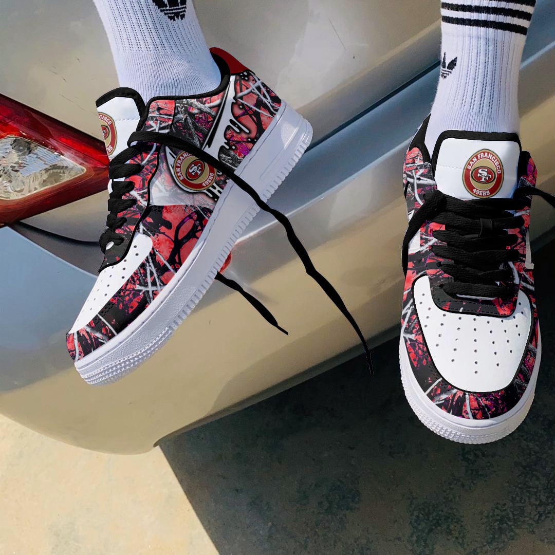San Francisco 49ers Personalized AF1 Shoes BG273