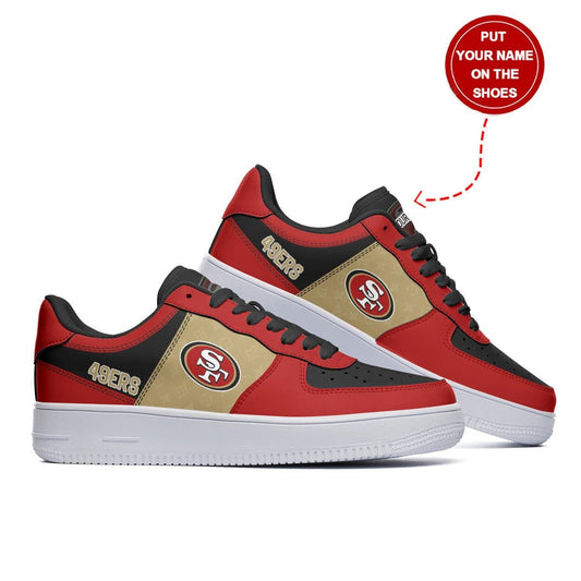 San Francisco 49ers Personalized AF1 Shoes BG302