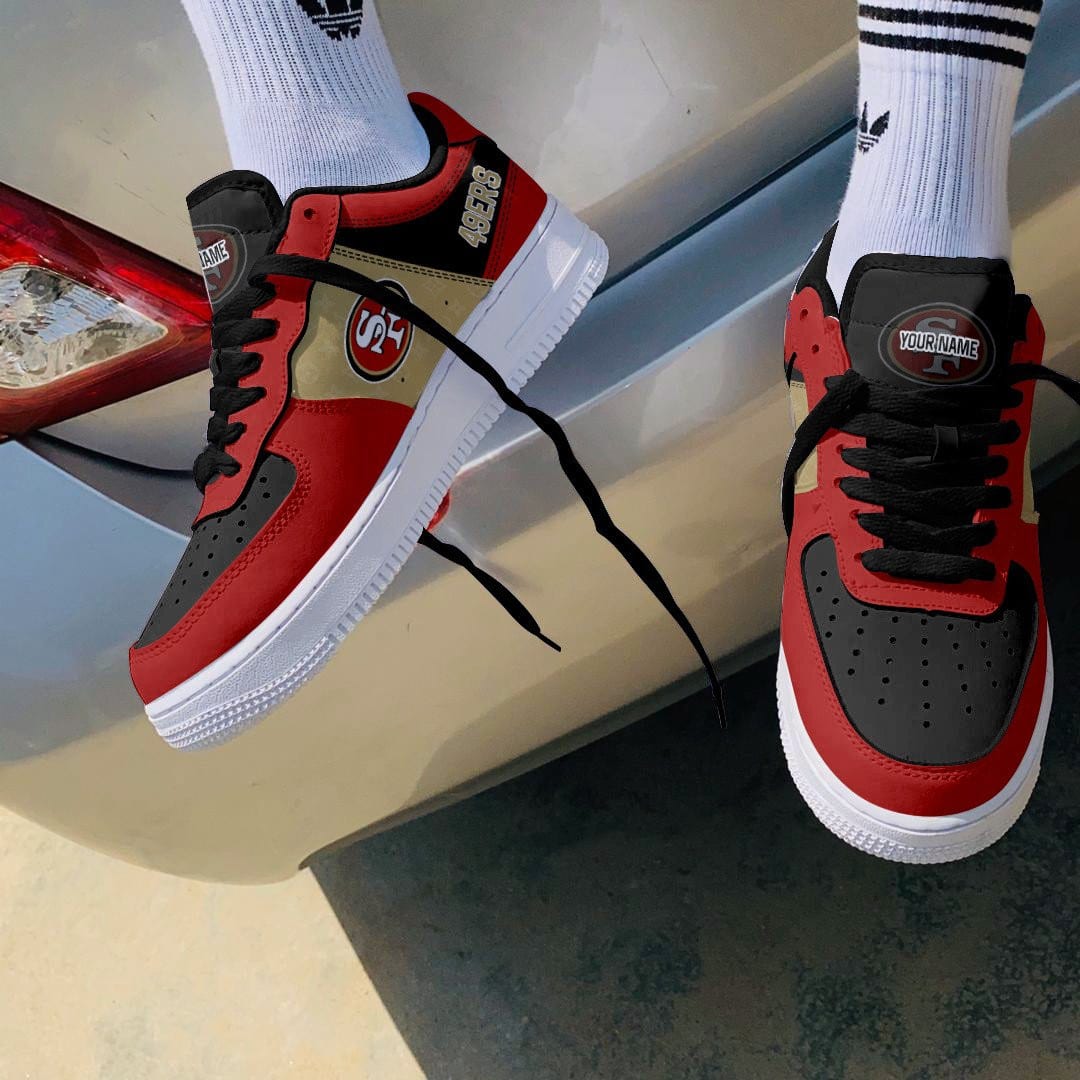 San Francisco 49ers Personalized AF1 Shoes BG302