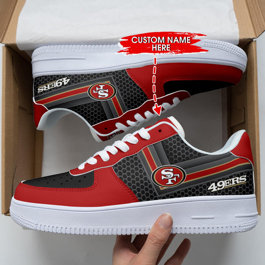San Francisco 49ers Personalized AF1 Shoes BG338