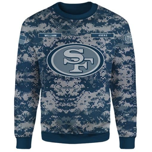 San Francisco 49ers Personalized All Over Printed 260