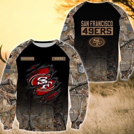 San Francisco 49ers Personalized All Over Printed 392