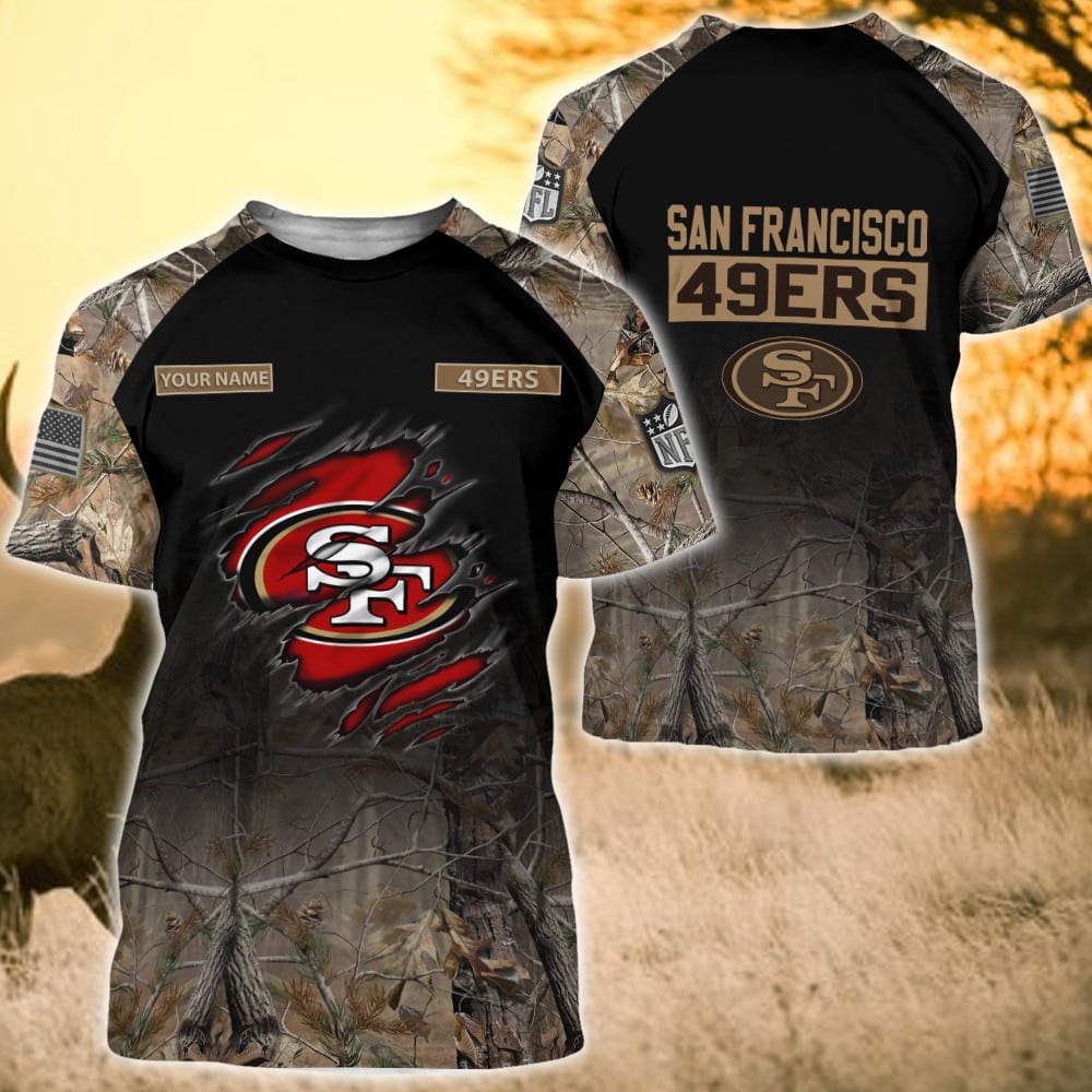 San Francisco 49ers Personalized All Over Printed 392