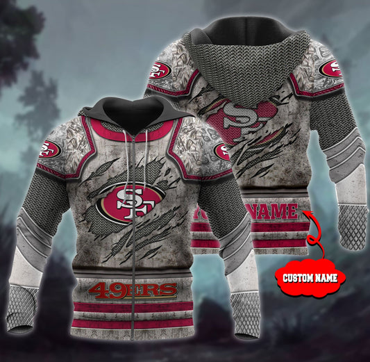 San Francisco 49ers Personalized All Over Printed 585