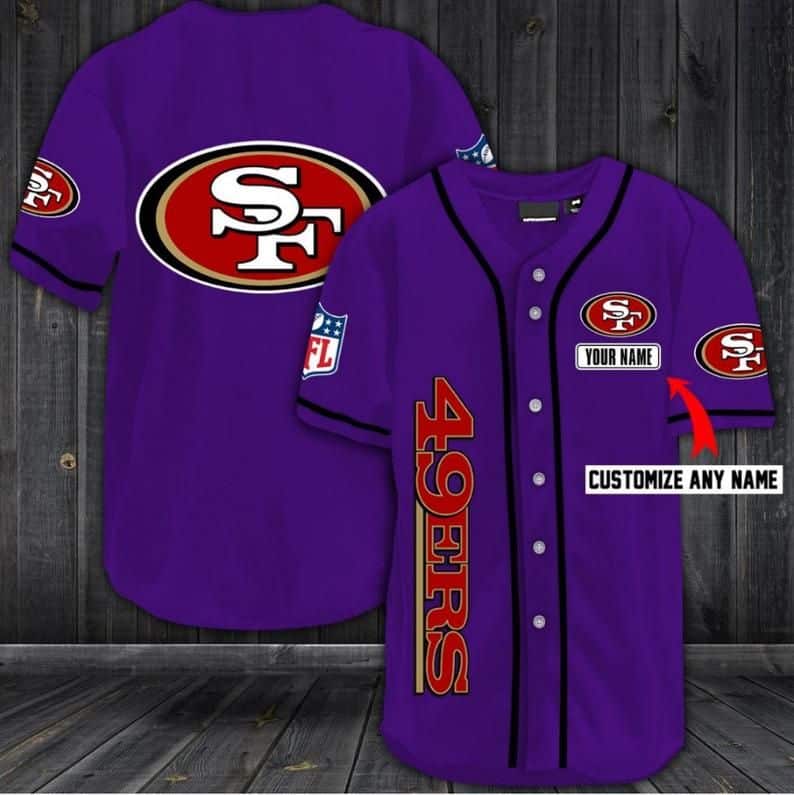 San Francisco 49ers Personalized Baseball Jersey Shirt 23