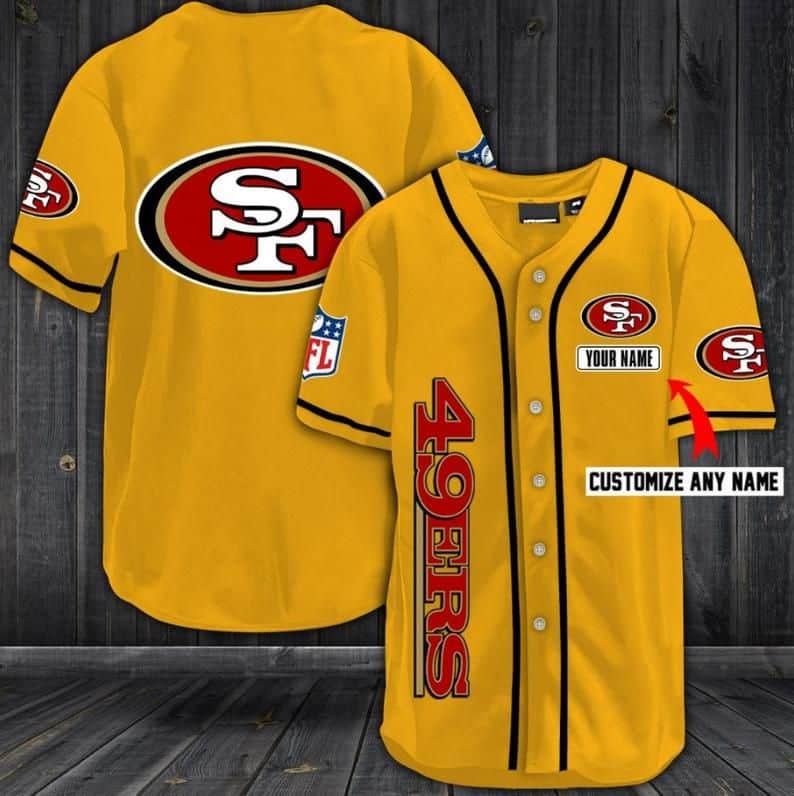 San Francisco 49ers Personalized Baseball Jersey Shirt 23