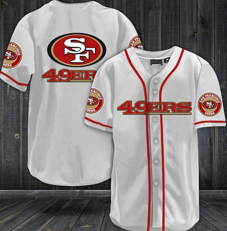San Francisco 49ers Personalized Baseball Jersey Shirt 41