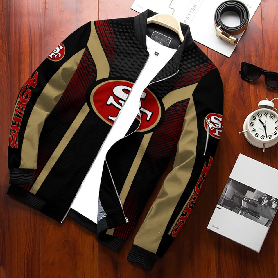 San Francisco 49ers Personalized Bomber Jacket BG516