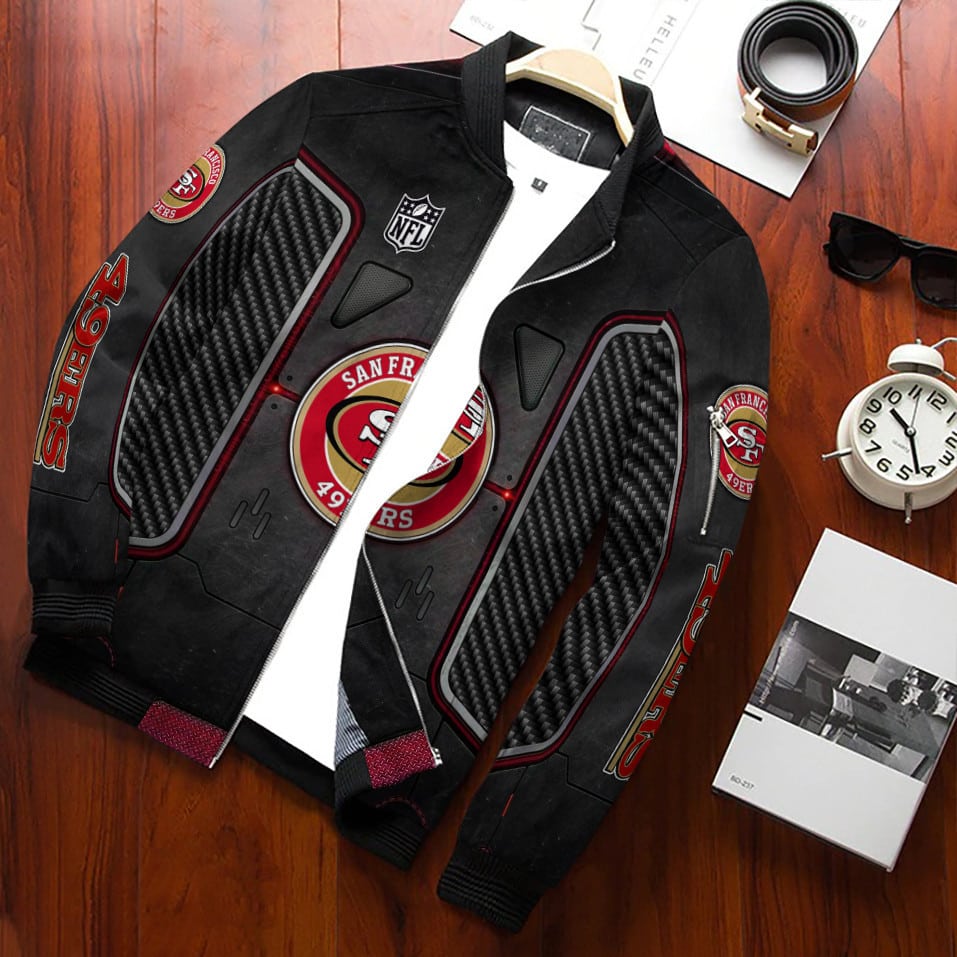 San Francisco 49ers Personalized Bomber Jacket BG580