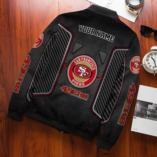San Francisco 49ers Personalized Bomber Jacket BG580