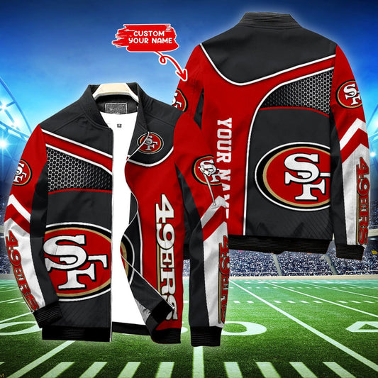 San Francisco 49ers Personalized Bomber Jacket BG630