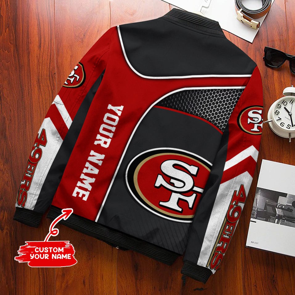 San Francisco 49ers Personalized Bomber Jacket BG630