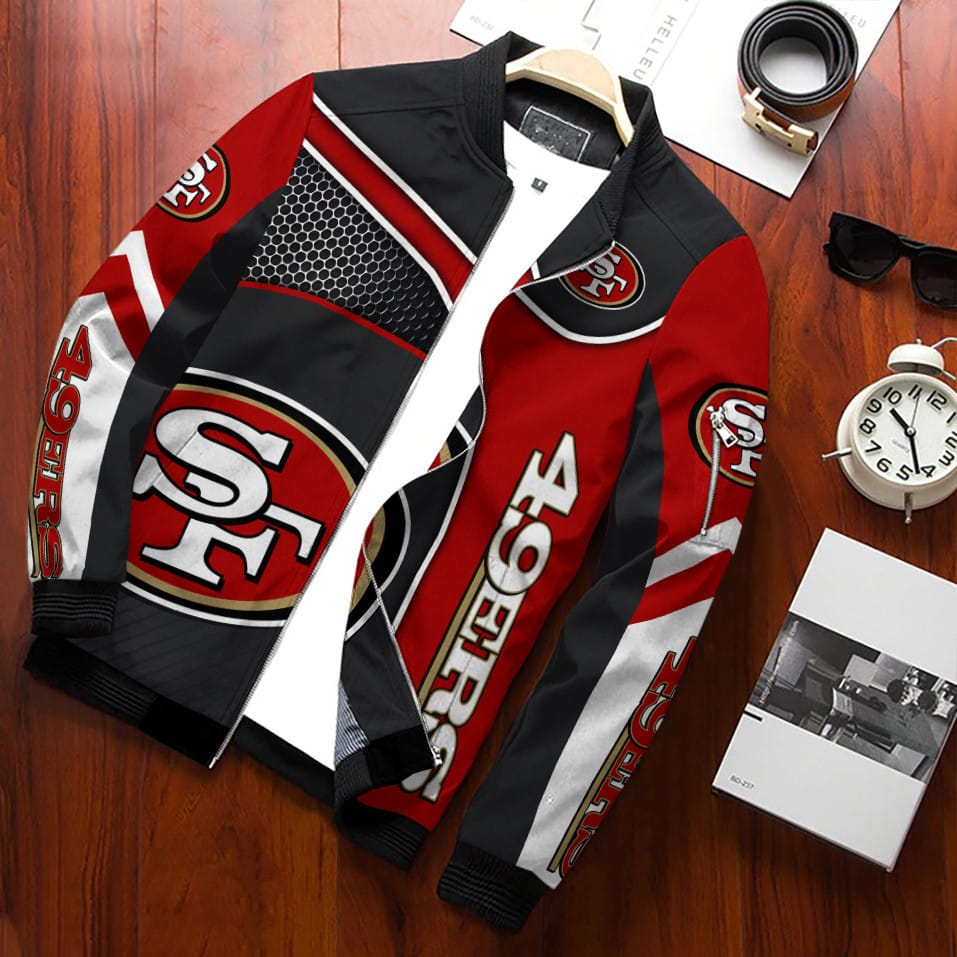 San Francisco 49ers Personalized Bomber Jacket BG630
