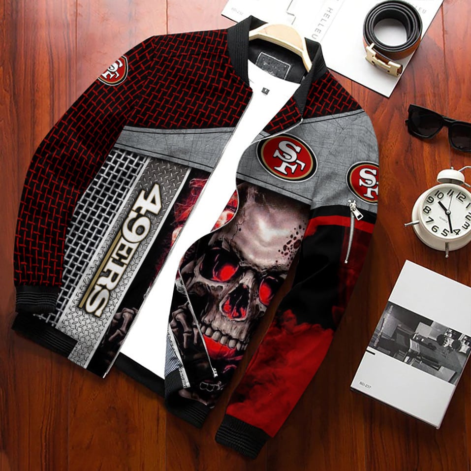 San Francisco 49ers Personalized Bomber Jacket BG683