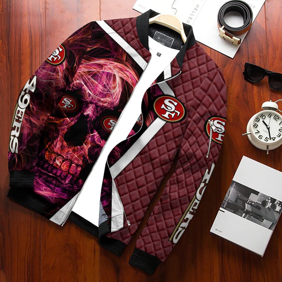San Francisco 49ers Personalized Bomber Jacket BG694