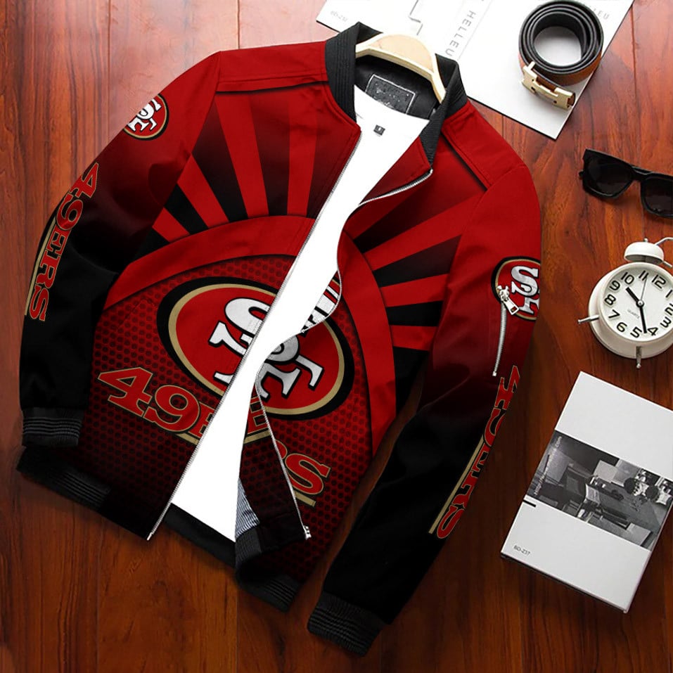 San Francisco 49ers Personalized Bomber Jacket BG787