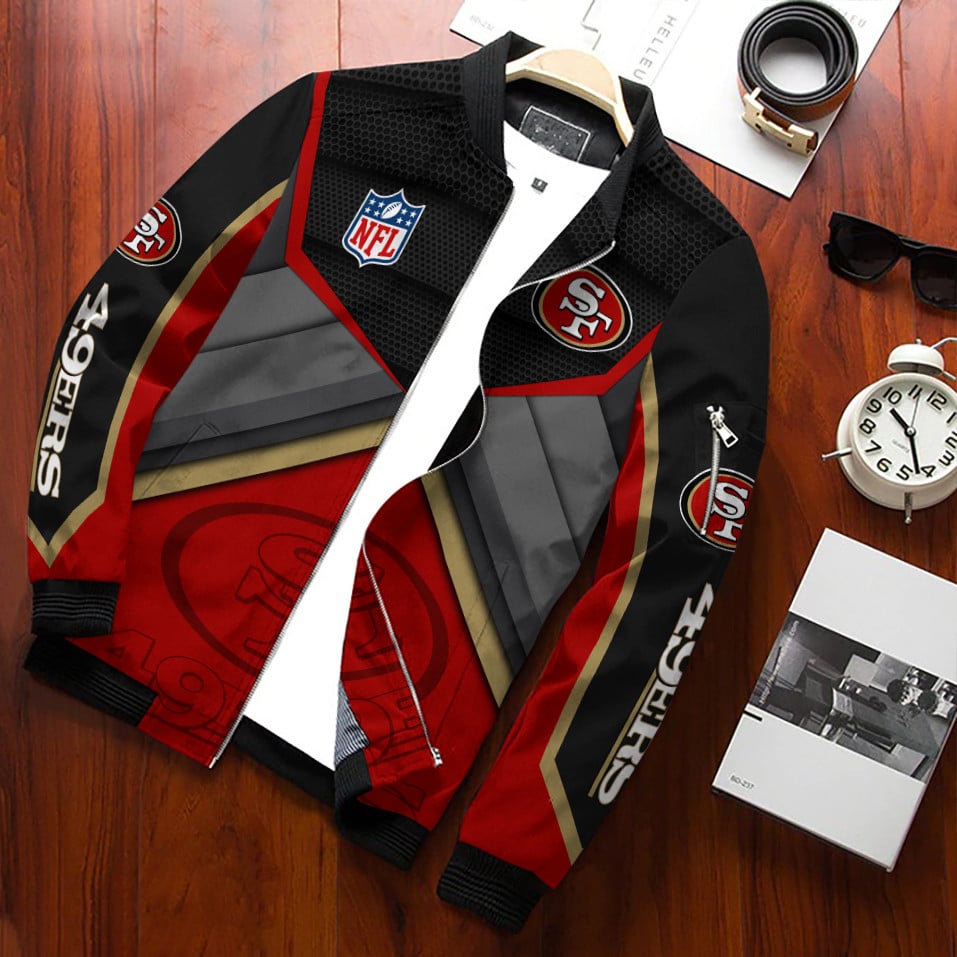 San Francisco 49ers Personalized Bomber Jacket BG819