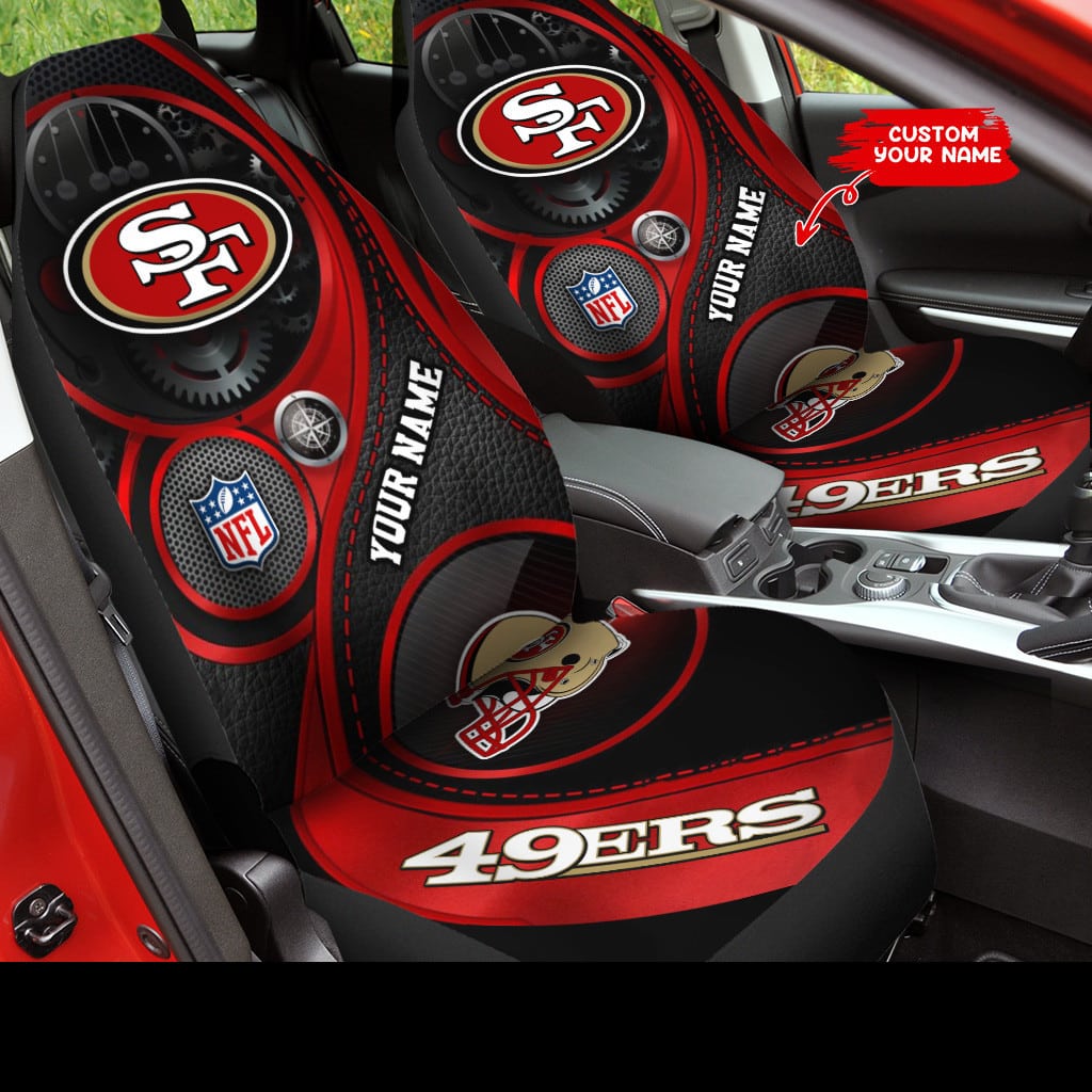 San Francisco 49ers Personalized Car Seat Covers BG243