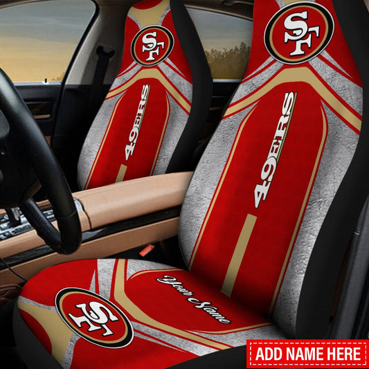 San Francisco 49ers Personalized Car Seat Covers BG248