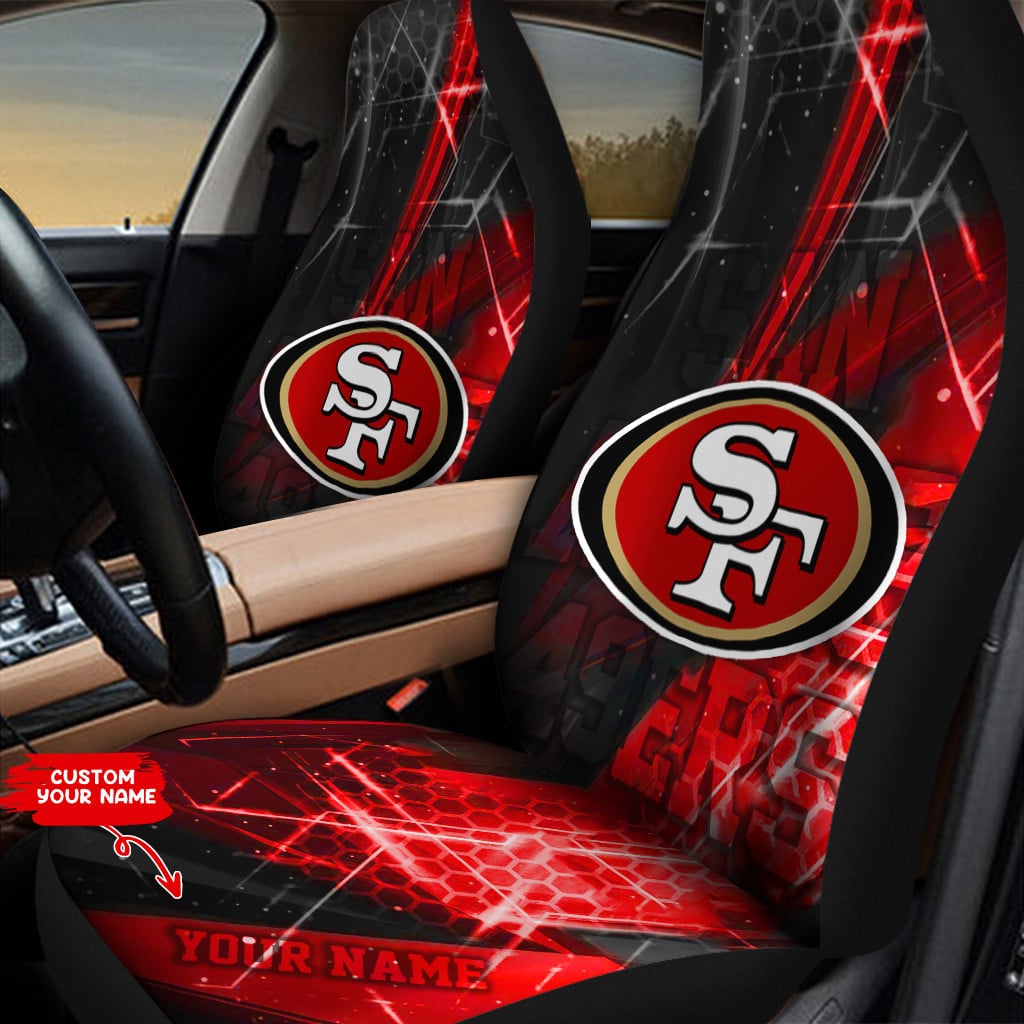 San Francisco 49ers Personalized Car Seat Covers BG265