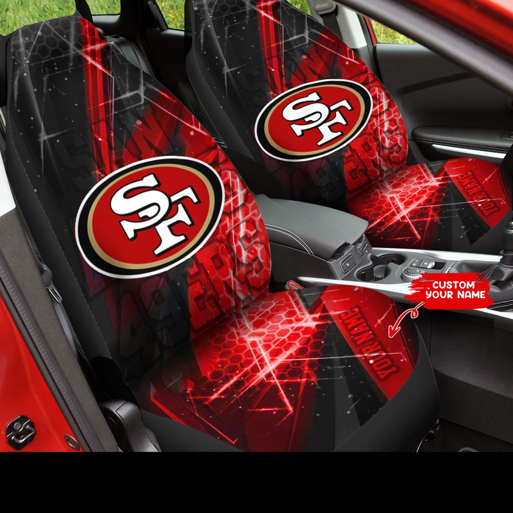 San Francisco 49ers Personalized Car Seat Covers BG265