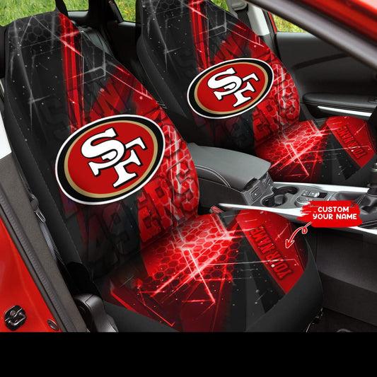 San Francisco 49ers Personalized Car Seat Covers BG265