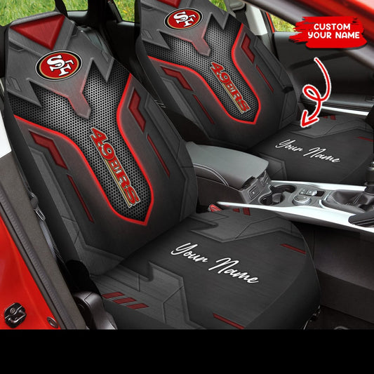 San Francisco 49ers Personalized Car Seat Covers BG298