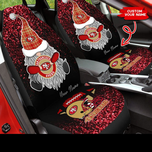 San Francisco 49ers Personalized Car Seat Covers BG401