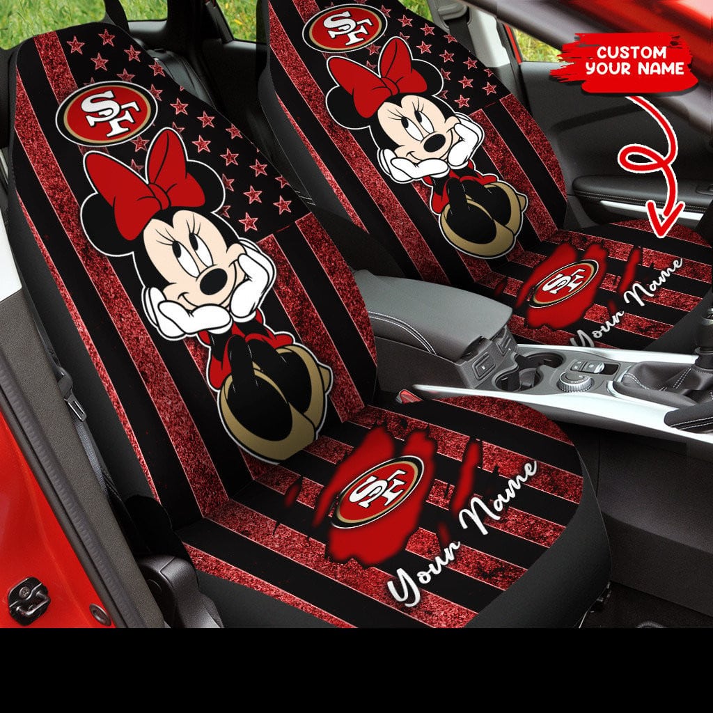 San Francisco 49ers Personalized Car Seat Covers BG407